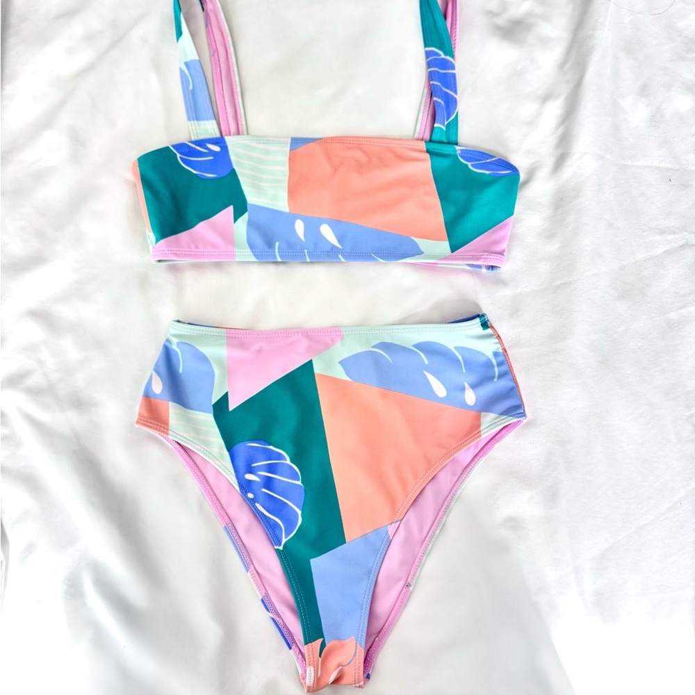Colorful Geometric Bikini Set